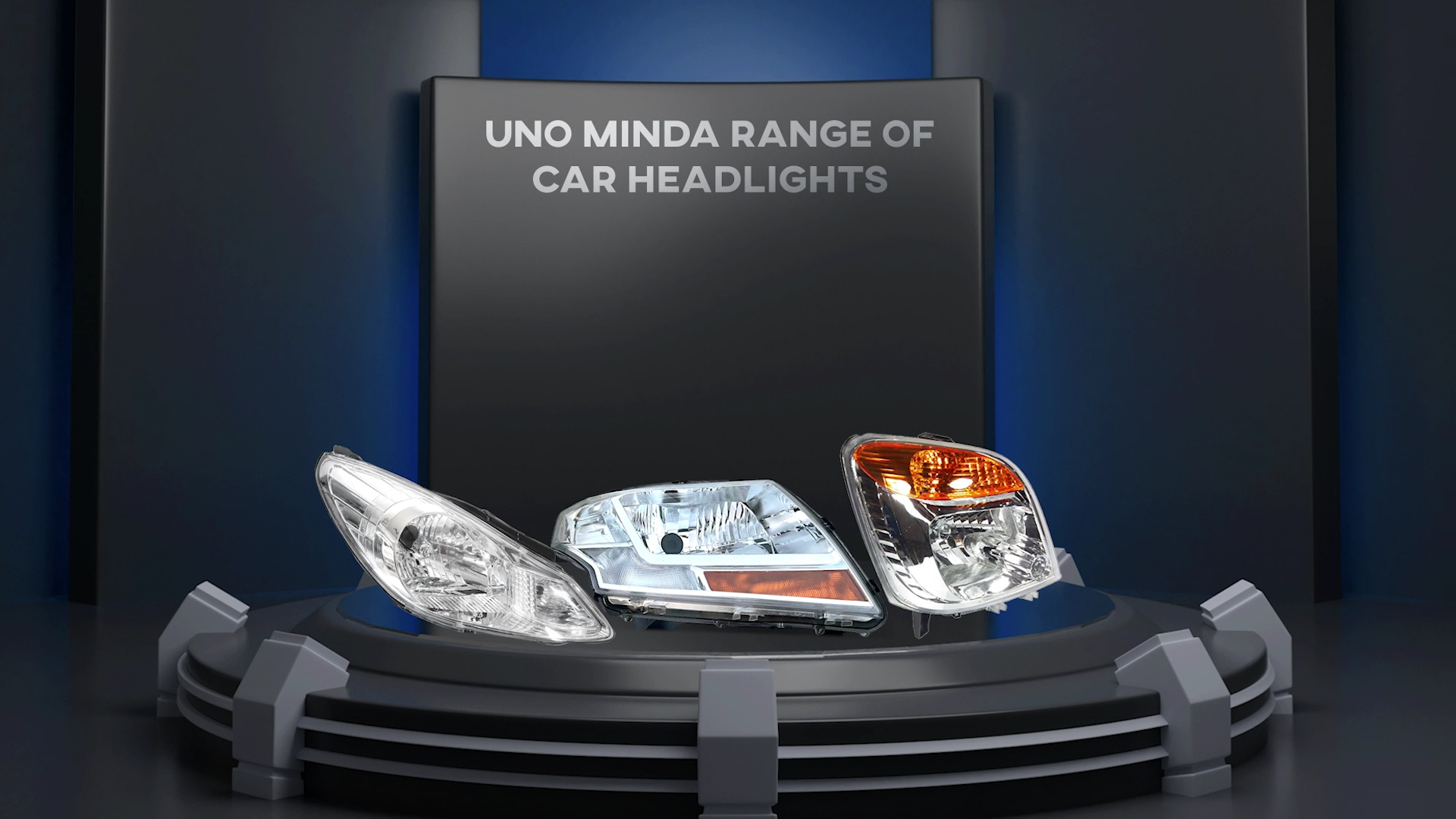 UNO Minda HL-5661M Head Light - Right for Mahindra Xylo T2